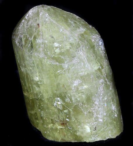 Yellow Apatite Crystal - Durango, Mexico #33516